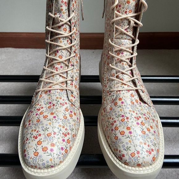 SCHUTZ Shoes - SCHUTZ Women McKenzie Leather Combat Boots NEW